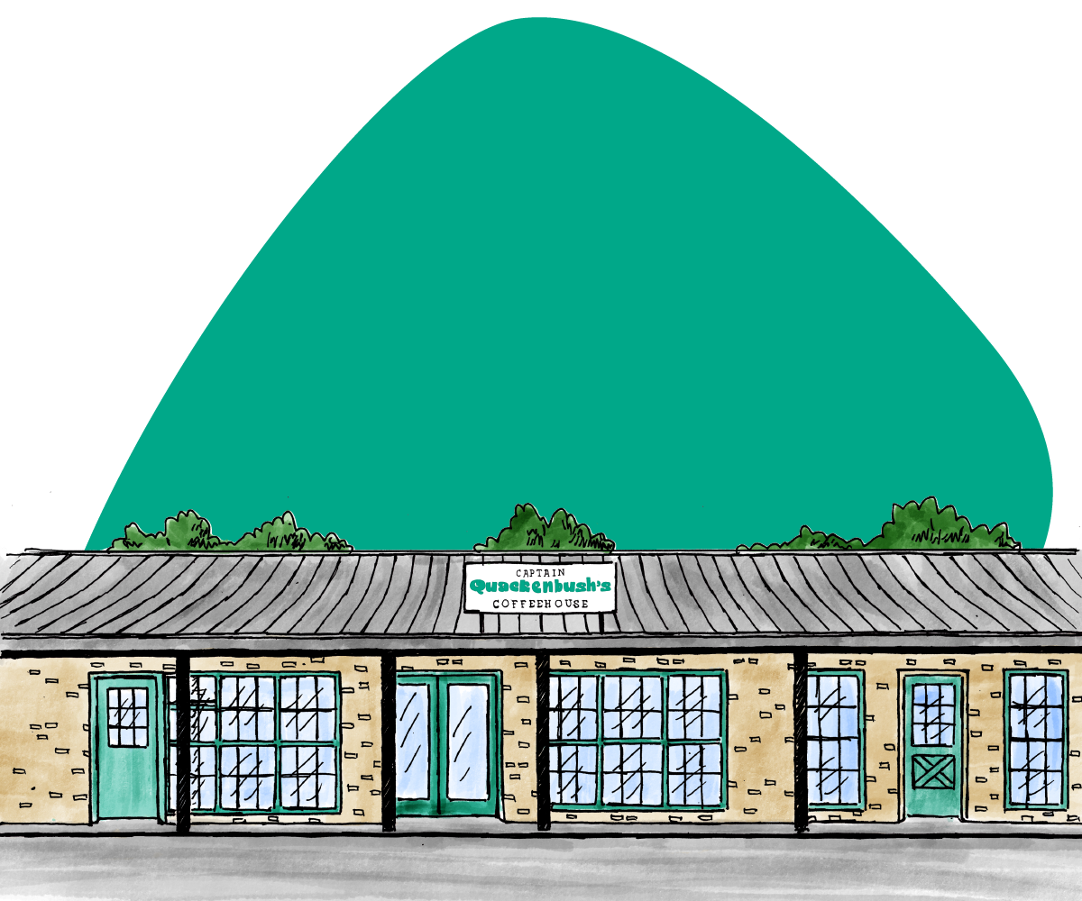 Captain Quacks Coffee Shop, Bakery and Cake Shop